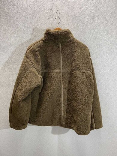 商品画像：リバーシブルボアブルゾン/38/ポリエステル/BRW/20-011-922-7000-4-0 2