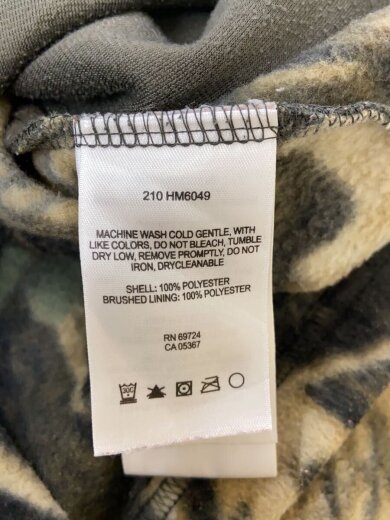 商品画像：リアルツリー/フリースジャケット/L/ポリエステル/マルチカラー/HM6049 4