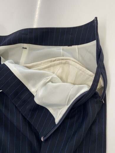 商品画像：Shirt Layered Mini Skirt/スカート/FREE/ポリエステル/NVY/ストライプ/ 3