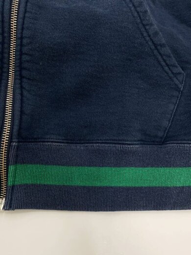 商品画像：19SS/Old English Stripe Zip Up Sweatsh/ジップパーカー/L/コットン/NVY 8