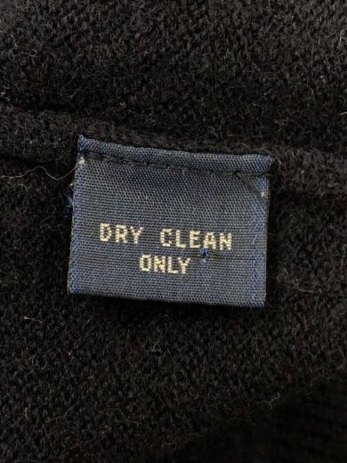 商品画像：90～00s/ニットポロ/ニット・セーター(薄手)/M/ウール/NVY/無地 4