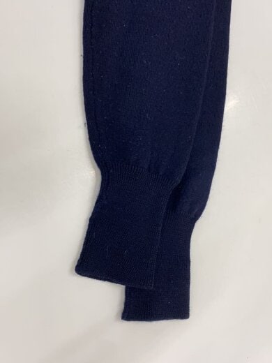 商品画像：90～00s/ニットポロ/ニット・セーター(薄手)/M/ウール/NVY/無地 5