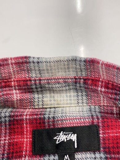 商品画像：25AW/Dax Plaid Shirt/長袖シャツ/M/コットン/RED/チェック/1110375// 5