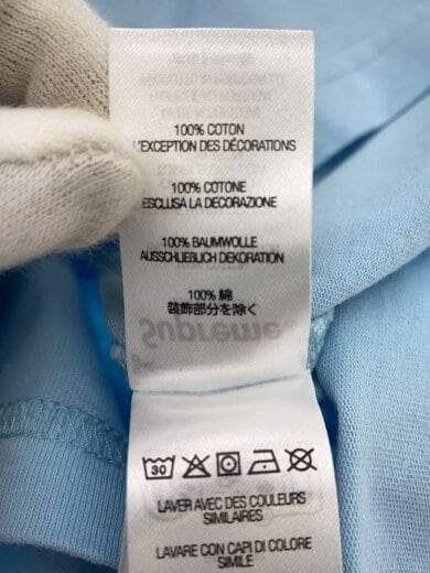 商品画像：Small Box Logo S/S Tee/Tシャツ/M/コットン/BLU 4