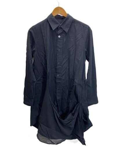 商品画像：シャツワンピース/1/コットン/BLK/YS-B03-030// 1