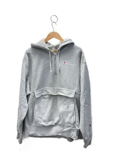 商品画像：REVERSE WEAVE QUARTE ZIP ANOLAK/パーカー/3L/コットン/GRY/無地 1