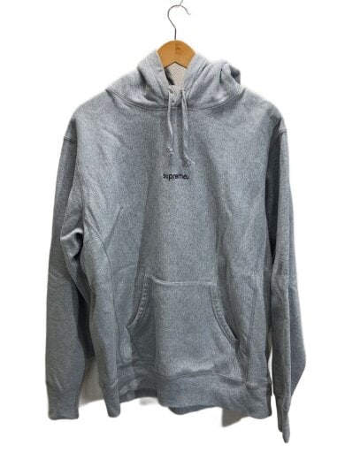 商品画像：18AW/Trademark Hooded Sweatshirt/パーカー/L/コットン/GRY/無地 1