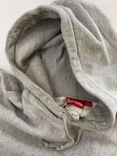 商品画像：18AW/Trademark Hooded Sweatshirt/パーカー/L/コットン/GRY/無地 7
