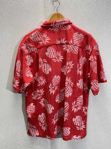 商品画像：Mine&Mom./MM Pineapple Shirt/1/ポリエステル/RED/総柄// 2