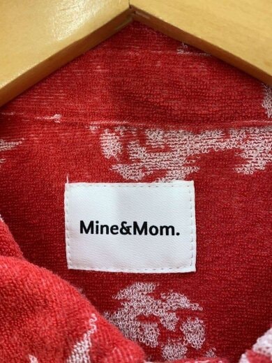 商品画像：Mine&Mom./MM Pineapple Shirt/1/ポリエステル/RED/総柄// 3