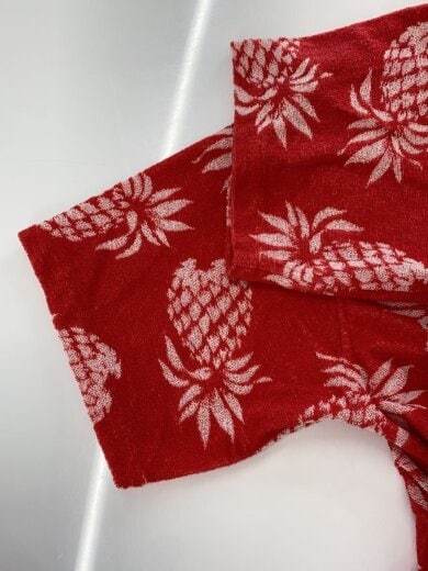 商品画像：Mine&Mom./MM Pineapple Shirt/1/ポリエステル/RED/総柄// 5