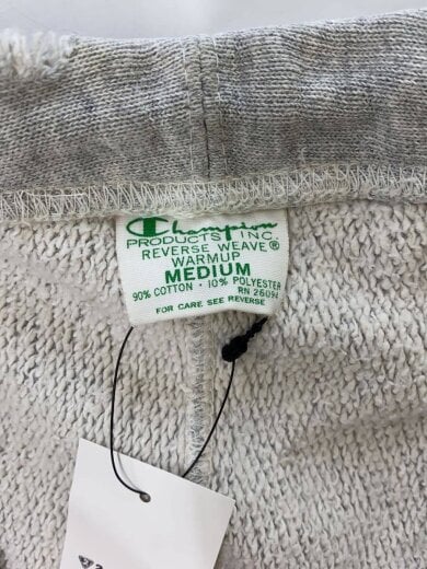 商品画像：REVERSEWEAVE/スウェットパンツ/単色タグ復刻/M/コットン/GRY/プリント/C3-C214// 4
