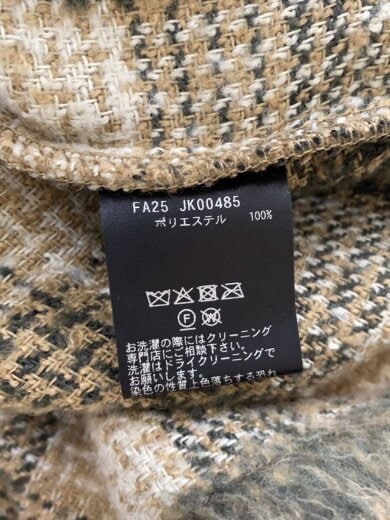商品画像：MEGABLAST PLAID JACKET/ジャケット/S/ポリエステル/CRM/jk00485// 4
