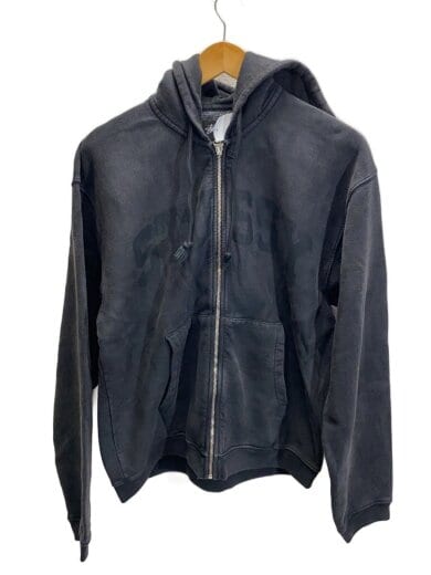 商品画像：ZIP HOODIE FADED GRAPHIC/ジップパーカー/M/コットン/BLK/118553// 1