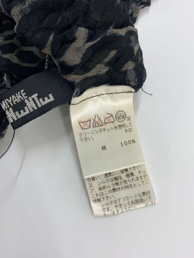 商品画像：OLD/permanente/長袖カットソー/M/シルク/BLK/総柄/PE61-FJ223 4
