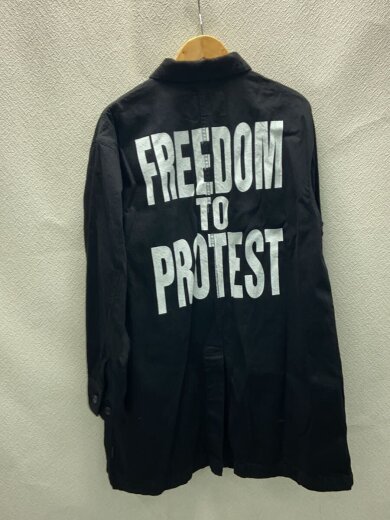 商品画像：26SS/BW.SHOP COAT/コート/M/コットン/BLK/プリント/261SPKHN-JKM01// 2
