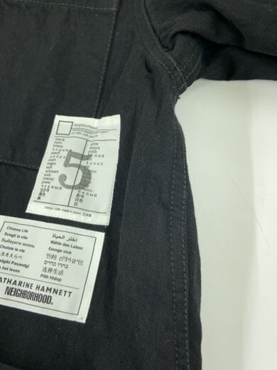 商品画像：26SS/BW.SHOP COAT/コート/M/コットン/BLK/プリント/261SPKHN-JKM01// 6