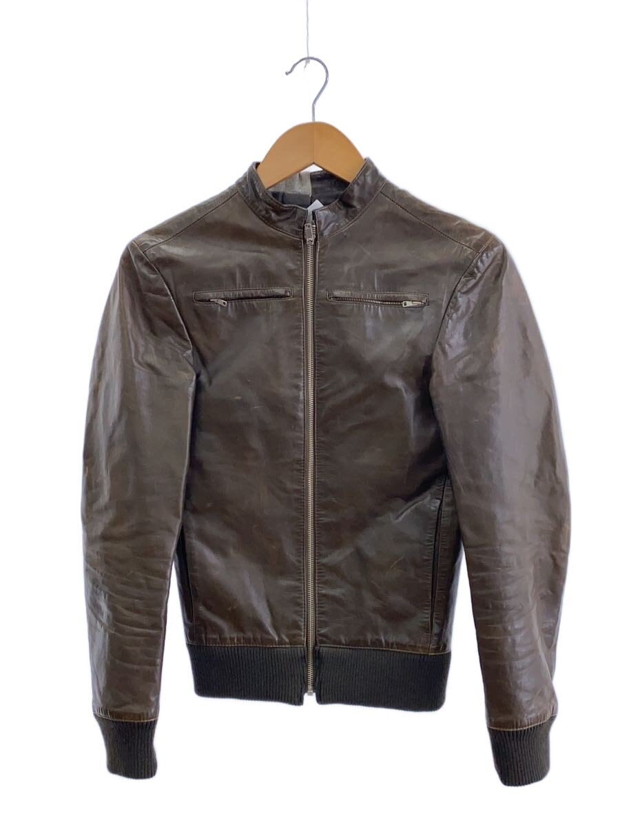 Taylor design / レザージャケット・ブルゾン/44/牛革/BRW/無地