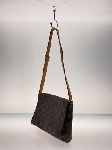 商品画像：ミュゼット・タンゴ_モノグラム・キャンバス_ショートショルダー_BRW/PVC/BRW 2