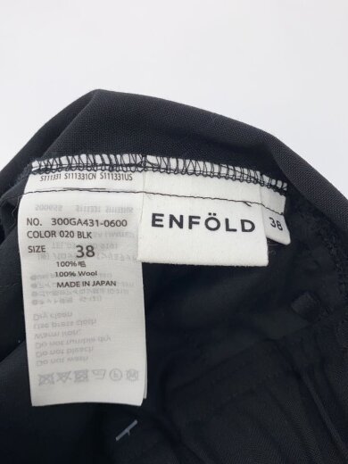 商品画像：ボトム/38/ウール/BLK/無地/300GA431-0600 4