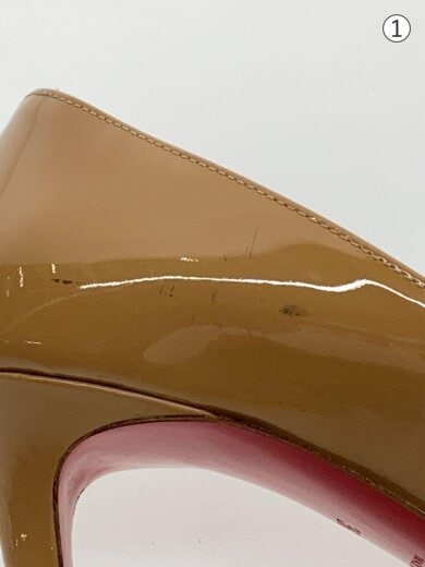 商品画像：パンプス/36/BEG/エナメル 6