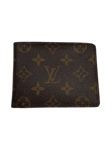 商品画像：ポルト・フォイユ・ミュルティプル_モノグラム・キャンバス/PVC/BRW/メンズ 1