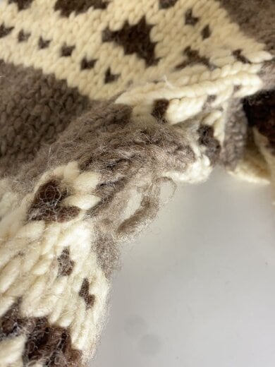 商品画像：カウチンニット/--/ウール/BRW 5