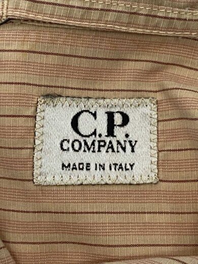 商品画像：長袖シャツ/2/コットン/BEG/ストライプ 3