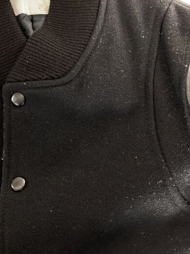 商品画像：スタジャン/2/ウール/BLK/54-08-04-08009 8