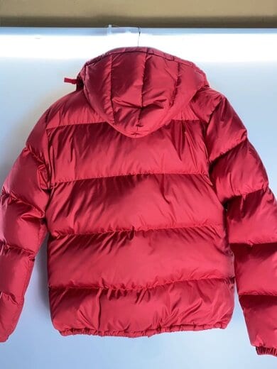 商品画像：ダウンジャケット/S/ポリエステル/RED/無地/MNBLOTWM5E00024 2