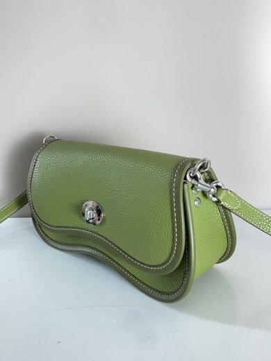 商品画像：ショルダーバッグ/レザー/PNK/無地/CK113 2