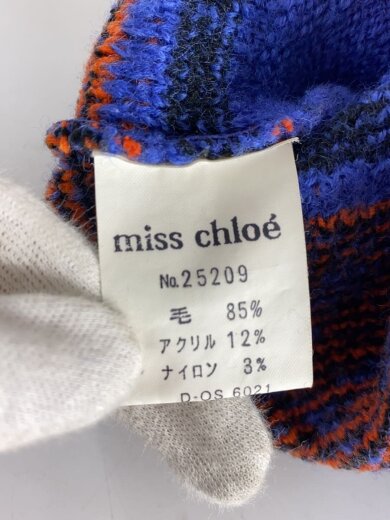 商品画像：ニット・セーター(厚手)/--/ウール/BLU 4