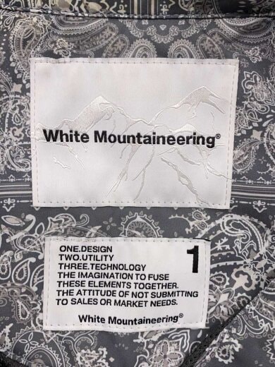 商品画像：ジャケット/1/ポリエステル/GRY/ペーズリー/WM2071221// 3