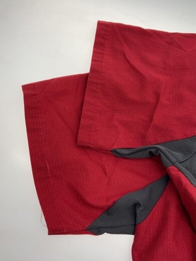 商品画像：半袖シャツ/--/ポリエステル/RED/無地 4