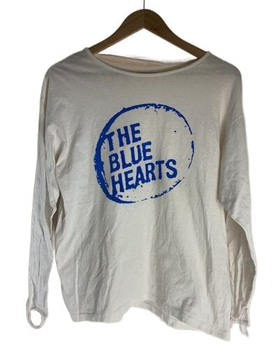 商品画像：THE BLUE HEARTS/長袖Tシャツ/--/コットン/WHT 1