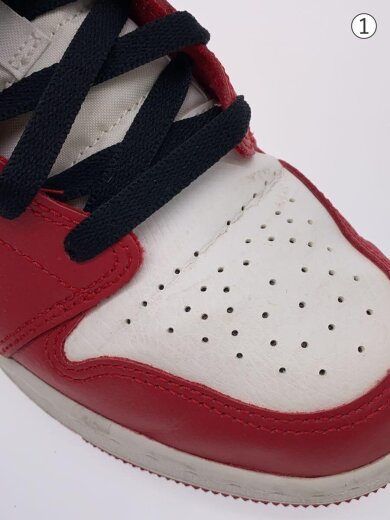 商品画像：ハイカットスニーカー/24cm/RED/554725-173 6