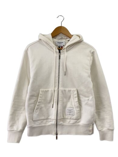 商品画像：ジップパーカー/0/コットン/WHT/MJT153A-03377100// 1