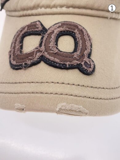 商品画像：キャップ/--/コットン/BEG/無地/メンズ 7