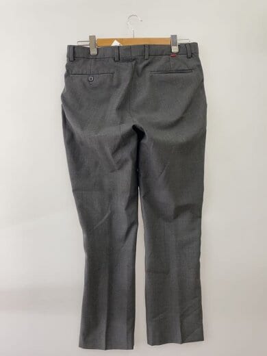 商品画像：スラックスパンツ/32/ポリエステル/GRY/無地 2