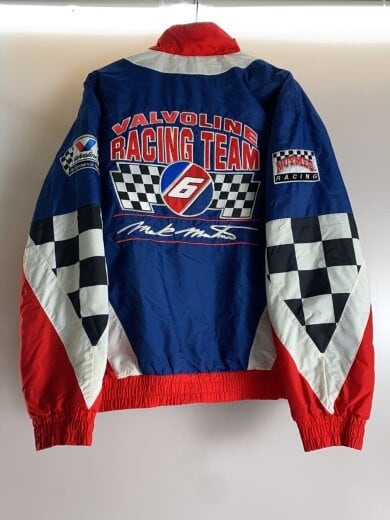 商品画像：ジャケット/M/ナイロン/BLU/無地 2