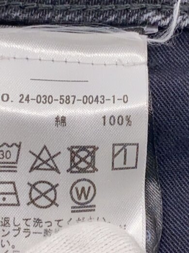 商品画像：HAIKURE/ストレートパンツ/27/デニム/BLK/無地/24-030-57-0043-1-0// 6