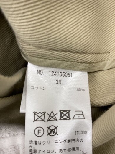 商品画像：ジレベスト/38/--/BEG/124105061/ロングジレ/コート// 4