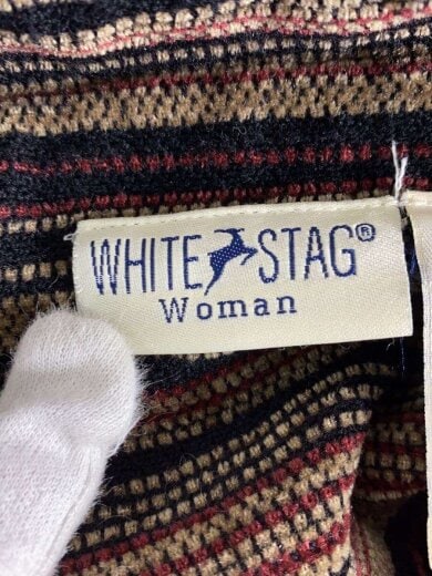 商品画像：ジャケット/--/アクリル/BRW/ボーダー 3