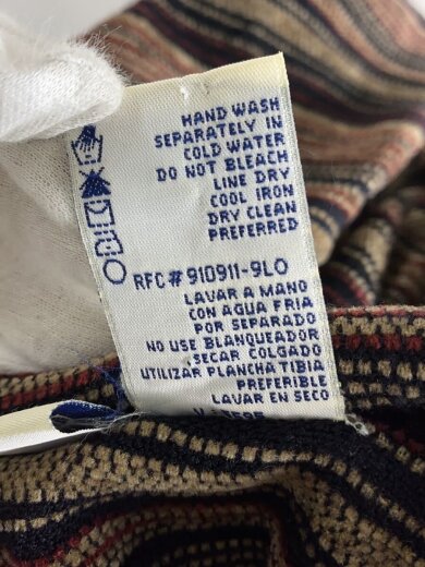 商品画像：ジャケット/--/アクリル/BRW/ボーダー 5