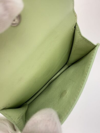 商品画像：2つ折り財布/レザー/GRN/レディース 5