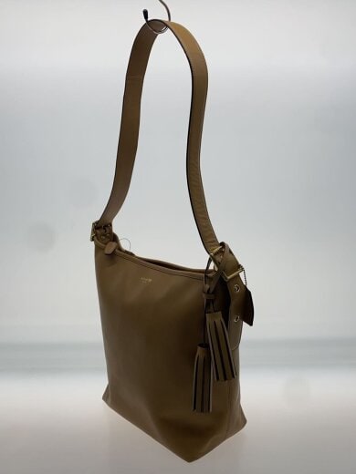 商品画像：ショルダーバッグ/レザー/BEG/19889 2