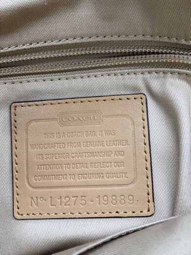 商品画像：ショルダーバッグ/レザー/BEG/19889 5