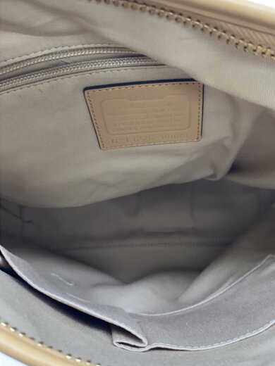 商品画像：ショルダーバッグ/レザー/BEG/19889 6