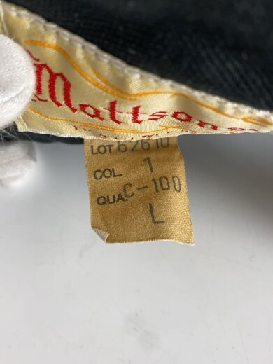 商品画像：mattson’s/オーバーオール/L/WHT/ボーダー/プリズナー/62610/マットソンズ/擦れ 4