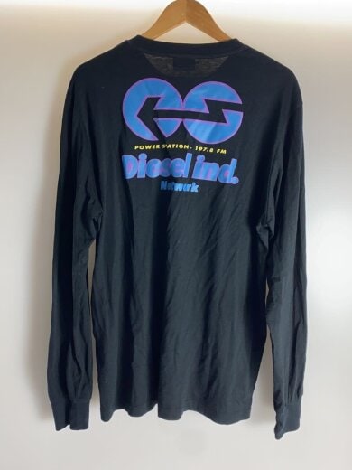 商品画像：長袖Tシャツ/XL/コットン/BLK/T-JUST-LS-E4// 2